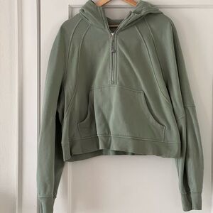 Lululemon Woman’s oversized half zip scuba sweatshirt